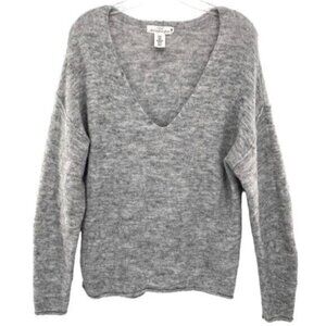 Label Of Graded Goods Women’s Oversized Wool Blend V Neck Sweater